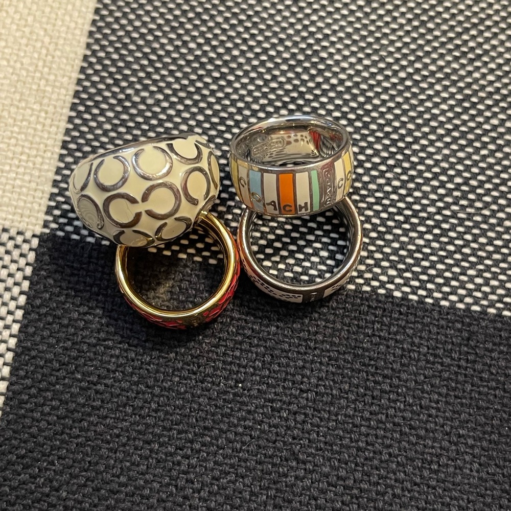 Coach ring bundle
